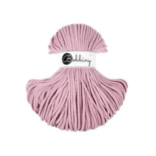BOBBINY DUSTY ROSE BRAIDED CORD 5MM 100M - 