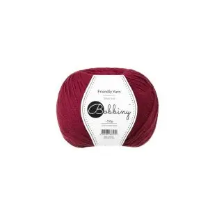 Bobbiny FRIENDLY YARN - Wine Red - 